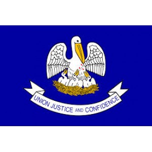3'x5' Louisiana State Flag Nylon